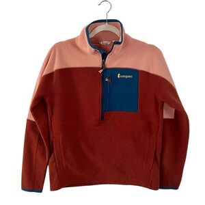 Cotopaxi Abrazo colorblock half zip fleece pullover
